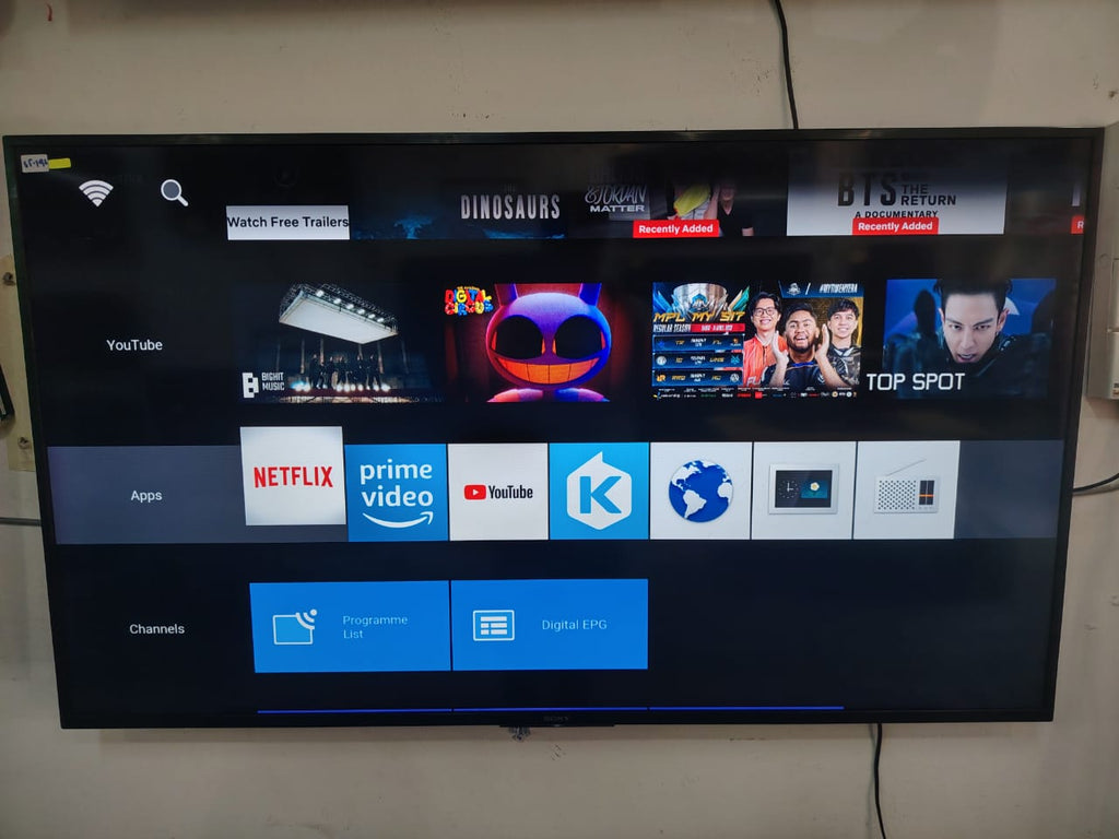 Sony 55” Smart TV (4K UHD-Refurbished | Full HD, WiFi, YouTube & Netflix