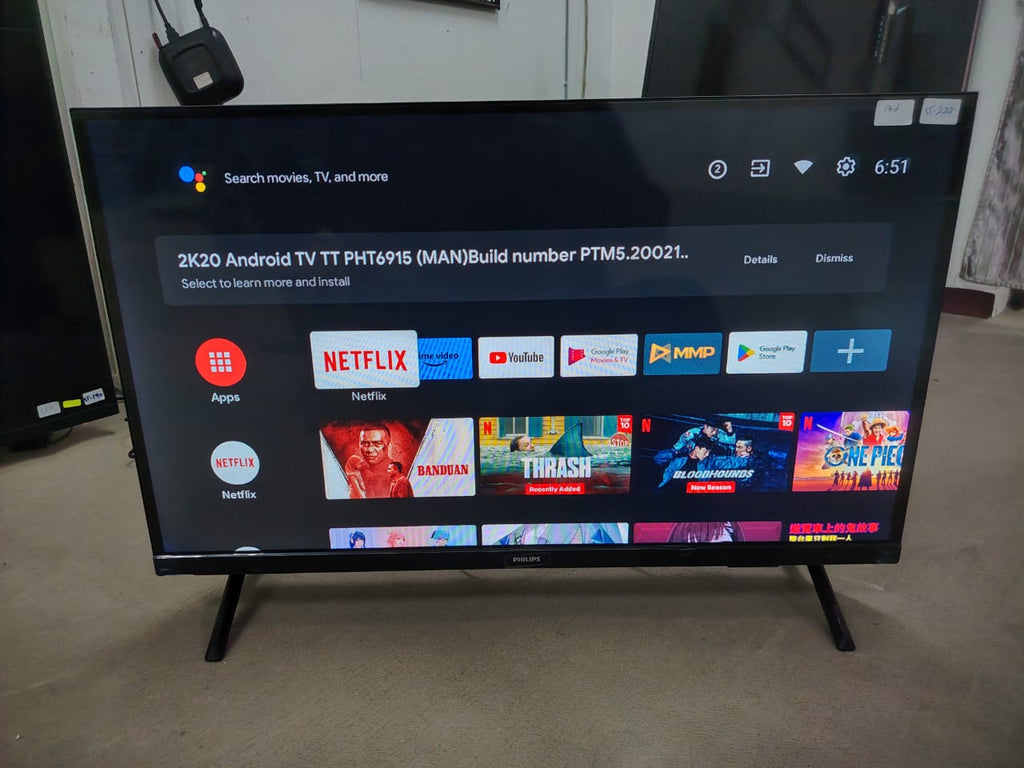 Philips 32" Android Smart LED TV - Refurbished | Full HD, WiFi, YouTube & Netflix